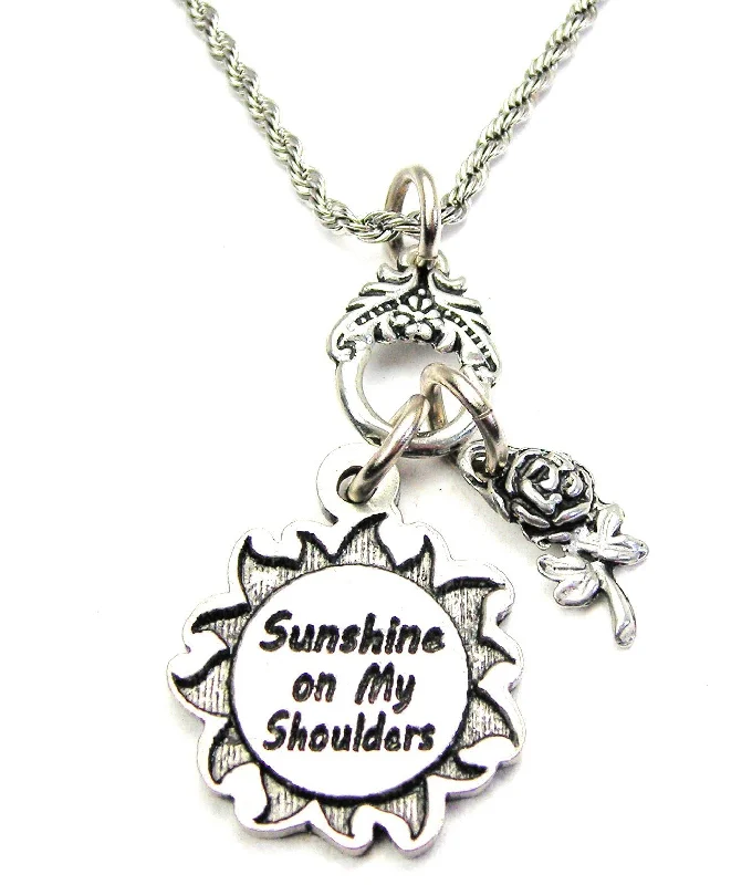 women's necklaces celestial design -Sunshine On My Shoulders Catalog Necklace