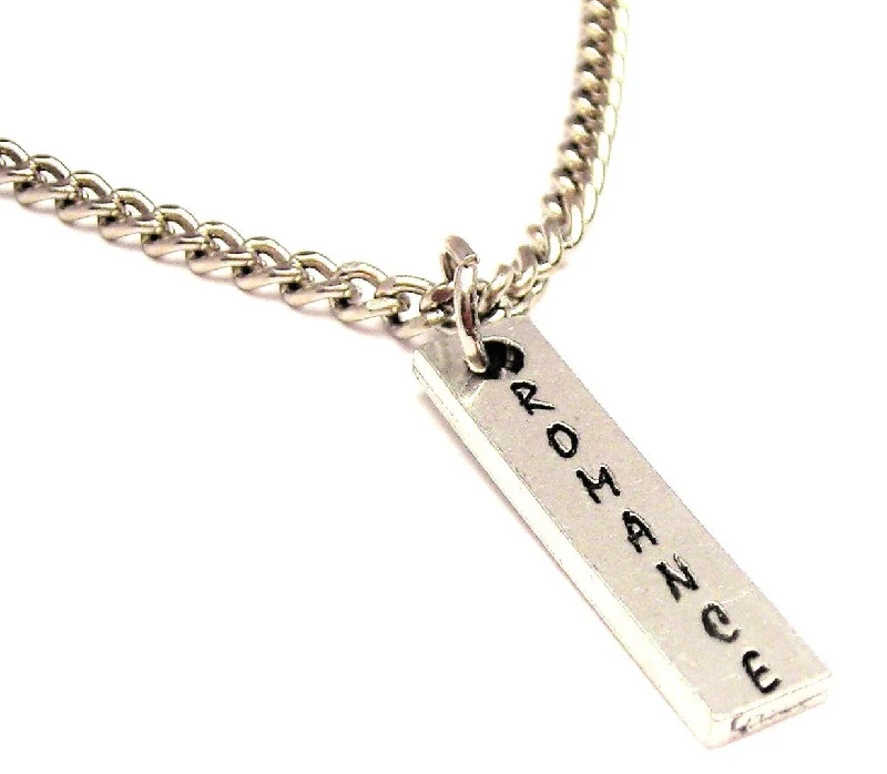 women's necklaces for casual wear -Romance Single Charm Necklace