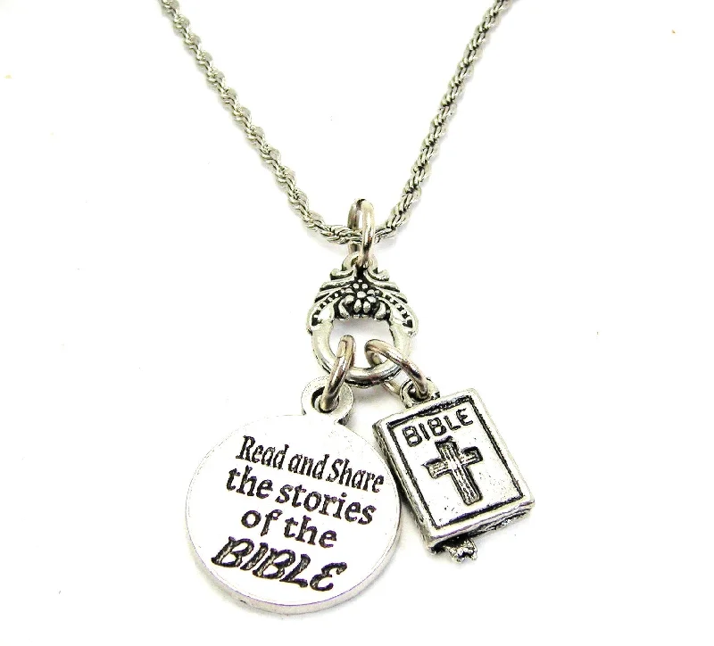 women's necklaces delicate -Bible Storied Catalog Necklace