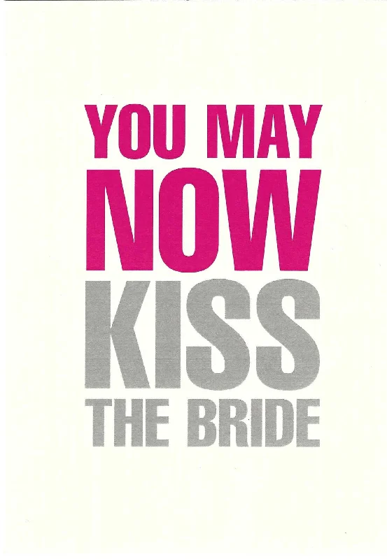 engagement rings with emerald -You May Now Kiss The Bride Wedding Card