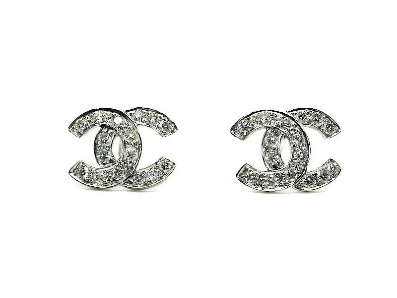 women's earrings stud -Diamond Scroll Earring Ad No.0143