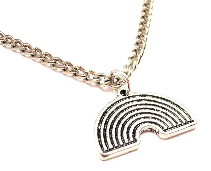 women's necklaces celestial design -Rainbow Single Charm Necklace