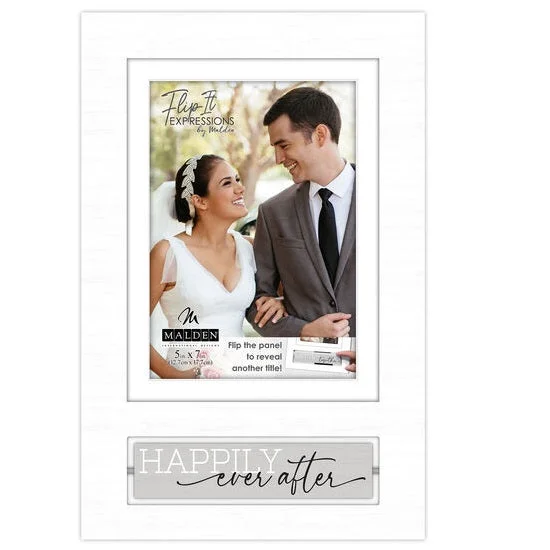 engagement rings with simple gemstone -Happily Ever After Better Together Matted Wedding Picture Frame Holds 5"x7" or 6"x8" Photo