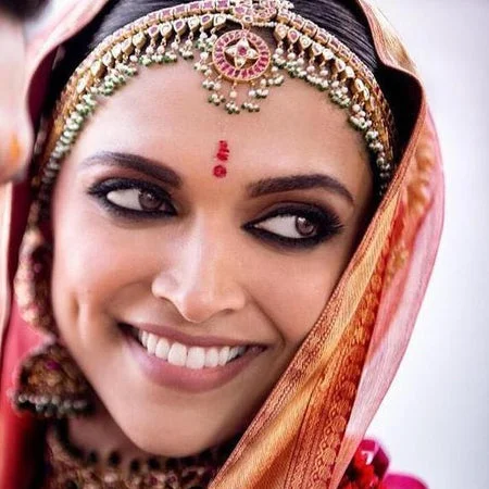 engagement rings with diamond accents -Deepika's Wedding Look