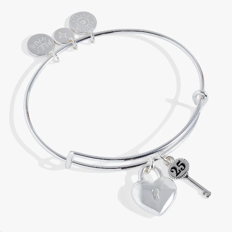 women's bracelets for daily wear -25th Anniversary Bangle