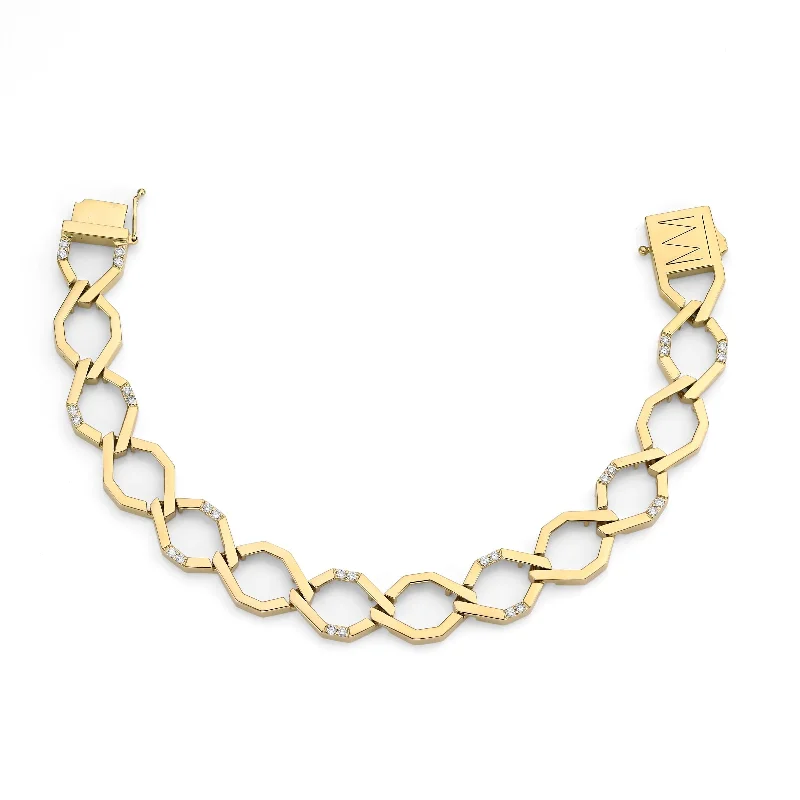 women's bracelets statement -Octave Chain Link Bracelet