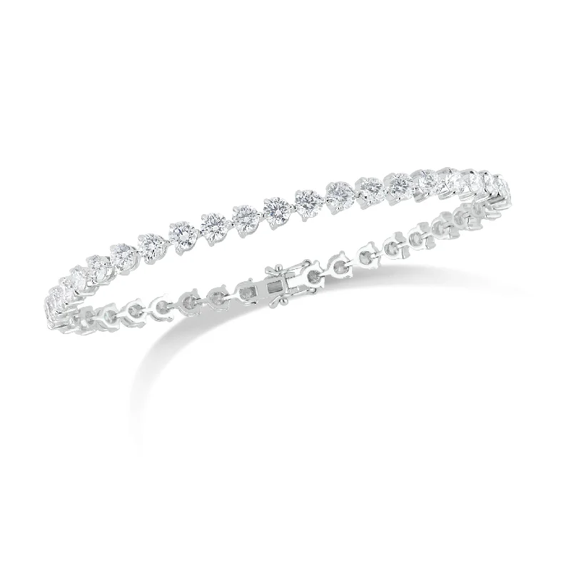 women's bracelets with symbolic meaning -9 ct Diamond Tennis Bracelet