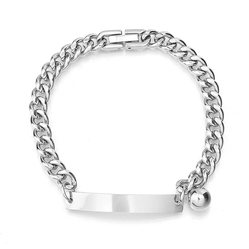 women's bracelets classic -Simple Style Geometric Stainless Steel Bracelets