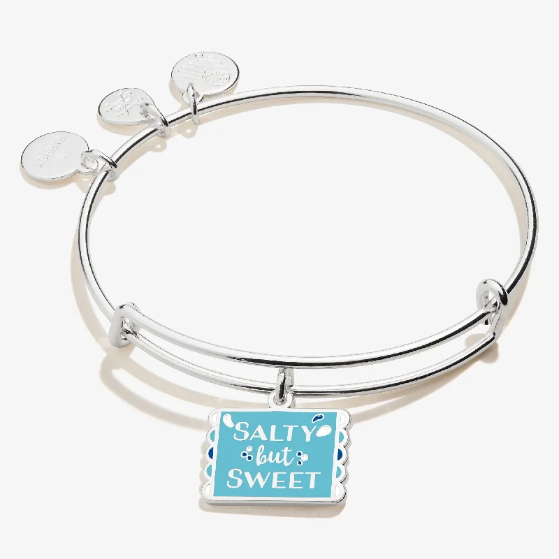 women's bracelets with butterflies -'Salty but Sweet' Charm Bangle