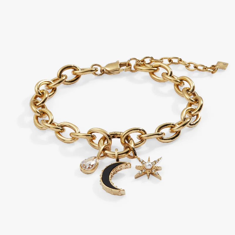 women's bracelets with hand-crafted details -Intuition Trio Interchangeable Charm Bracelet