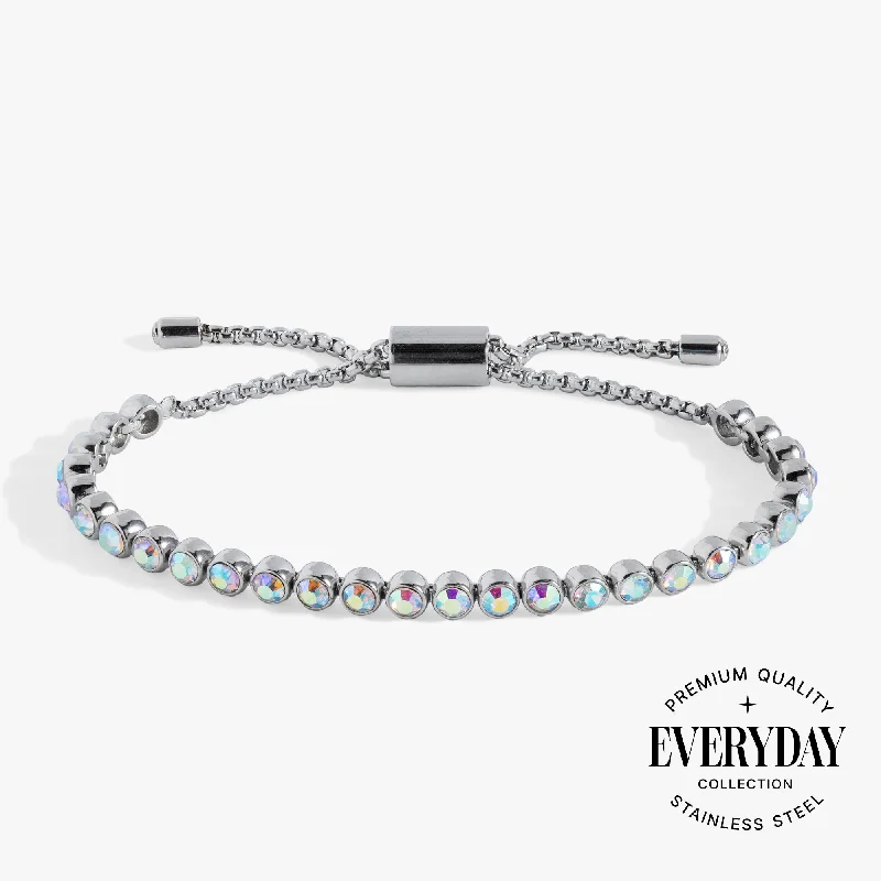 women's bracelets for gifting -Bolo Crystal Tennis Bracelet