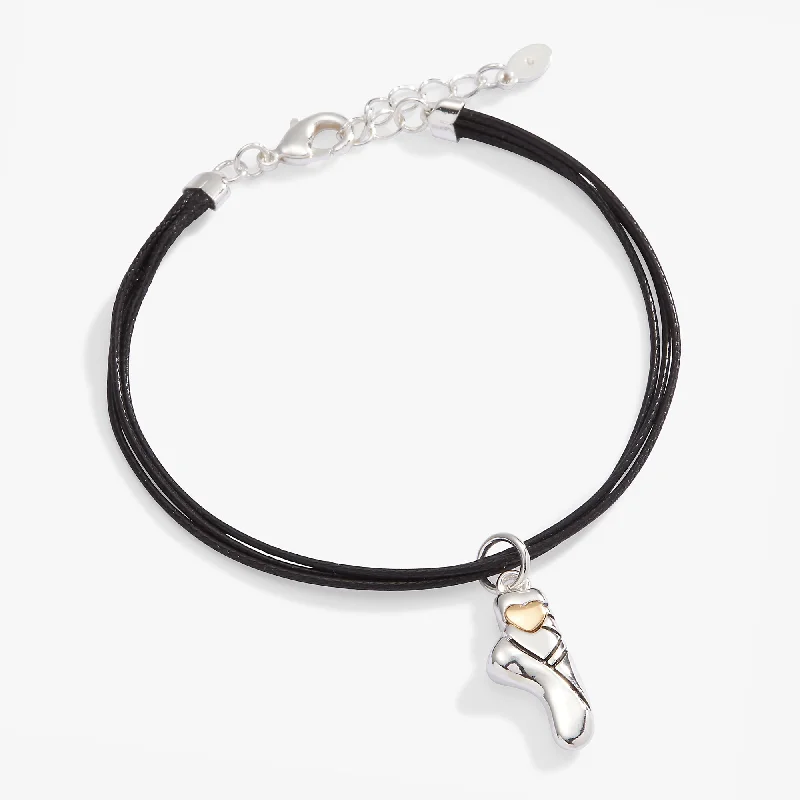 women's bracelets minimalist design -Ballet Cord Bracelet